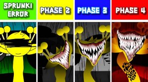 INCREDIBOX SPRUNKI ERROR ❗ | SIMON UPDATE (PH1→PH4) 💻 | ГЛИТЧ-МАНИЯ 🌐