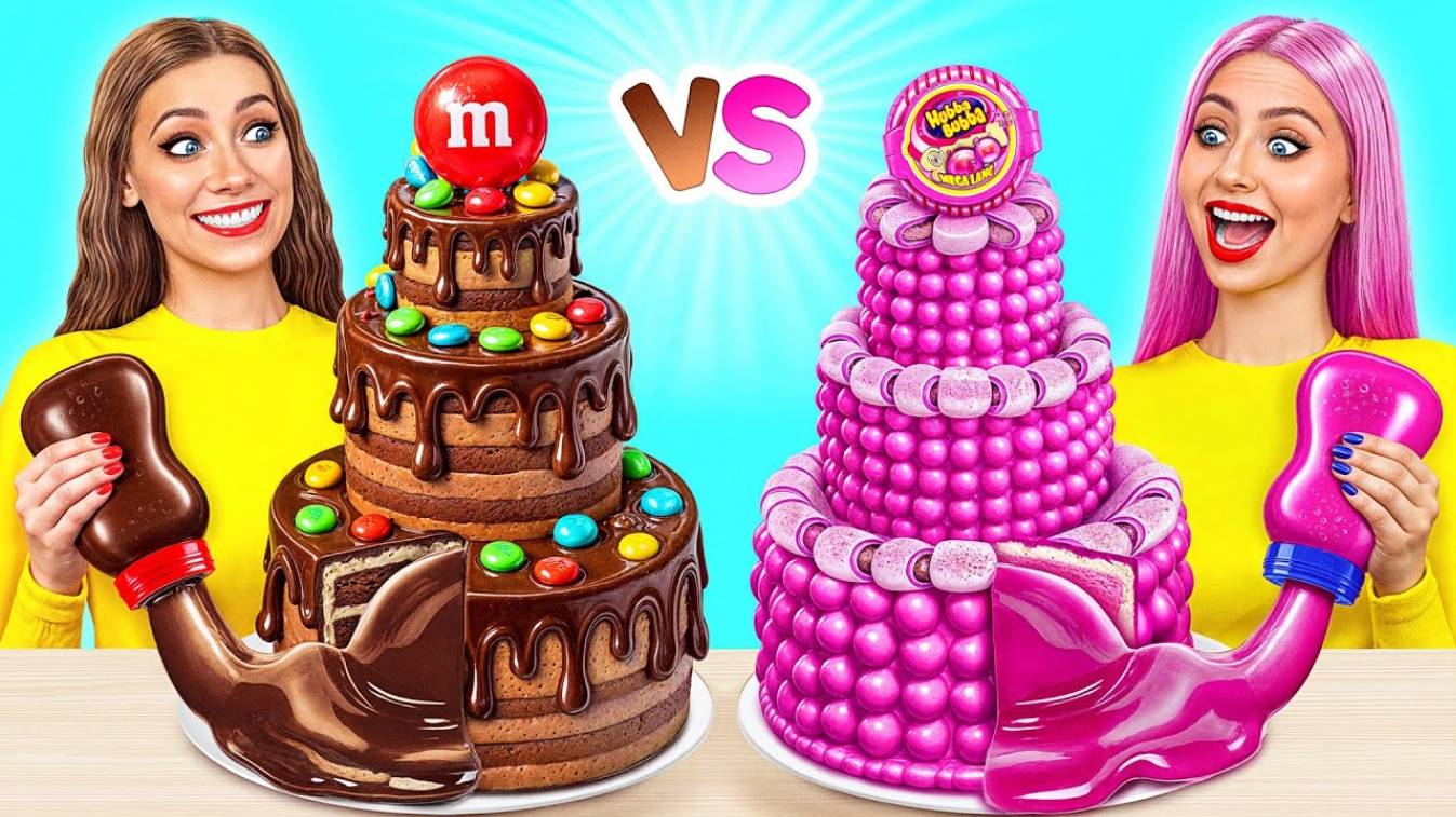 Укрась Торт Челлендж | Смешные Челленджи с Едой смотреть онлайн