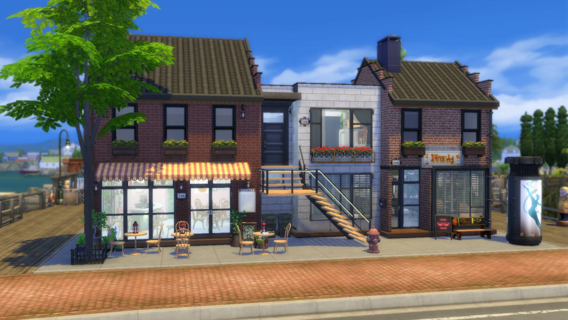 ТАТУ САЛОН / КВАРТИРА ХОЛОСТЯКА / СТРОИТЕЛЬСТВО THE SIMS 4 / Mulena Sims 4