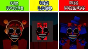 INCREDIBOX SPRUNKI MSI🎵 | LOGO vs FRIENDS👥 | КТО ЛУЧШЕ?🏆