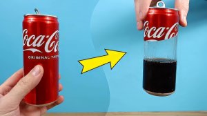 Несколько удивительных экспериментов с банкой Кока Колы!