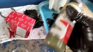 Suprotec Актив Регуляр Премиум залил при смене масла Мицубиси Каризма