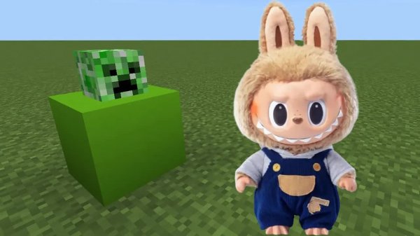 Мод на Лабубу в Minecraft PE Bedrock