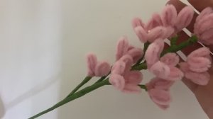 НЕЖНЫЕ ЦВЕТОЧКИ ОКСИПЕТАЛУМ ИЗ СИНЕЛЬНОЙ ПРОВОЛОКИ