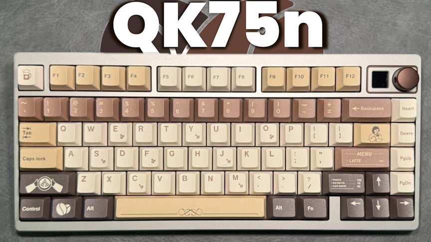 Как собрать QK75n x С3 Equalz Tangerine V2. Кастомная клавиатура с мандариновыми свитчами! смотреть онлайн