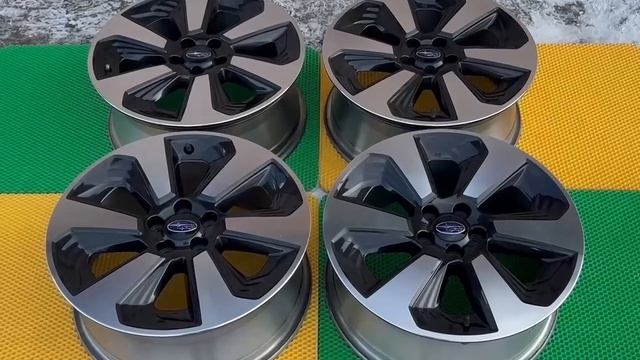 Диски Subaru (Made in Japan) R17 5/100 из Japan(Япония)! смотреть онлайн
