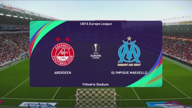 ЛЕ. Абердин - Марсель. 3тур. Группа E.