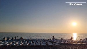 Пляж в Батуми сегодня 28 июня 2025. Грузия. Чёрное море. Погода в Батуми сейчас. Центральный пляж