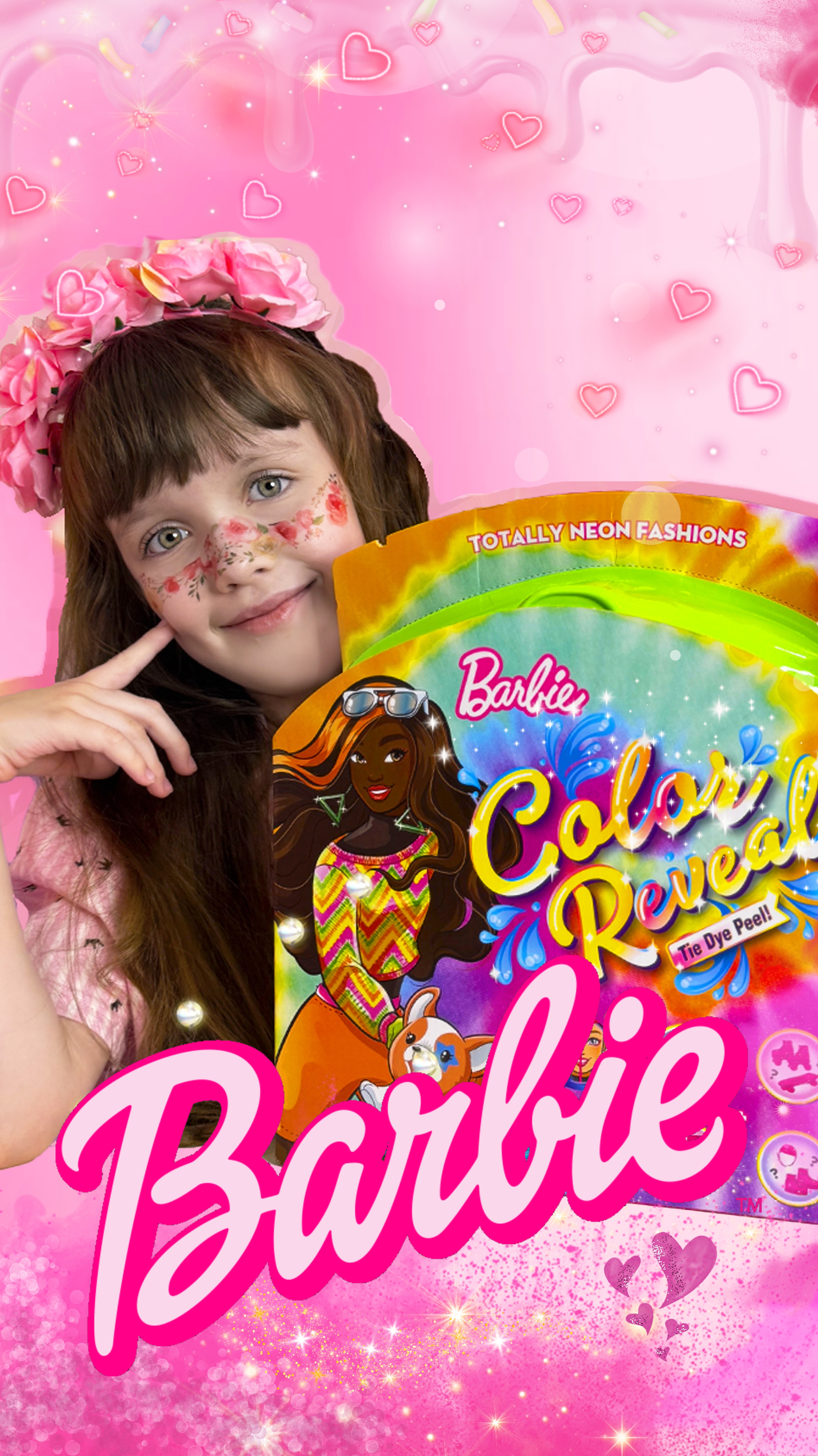 Распаковка новой куклы Barbie Color Reveal Tie Dye Peel! 🎉🎁🎀 #Barbie #барби #распаковка смотреть онлайн
