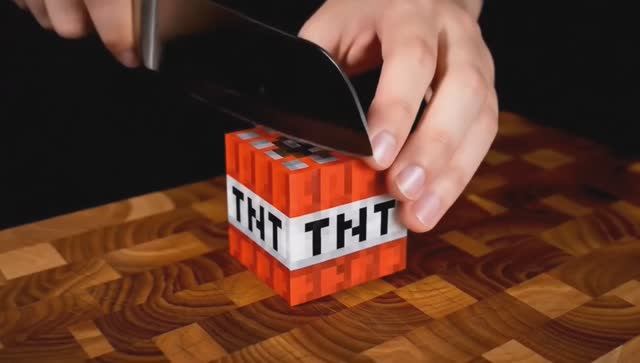 Minecraft ASMR от нейросети Veo3. АСМР