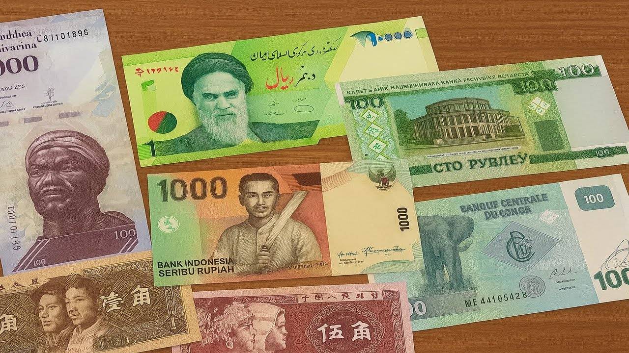 ОБЗОР НА БАНКНОТЫ СО ВСЕГО МИРА! смотреть онлайн