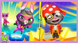 Говорящий Том Герои vs Говорящий Том за Золотом.Новая Бекка против Пирата Тома.Кто Лучше