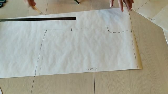 Блузка за час. Как кроить.