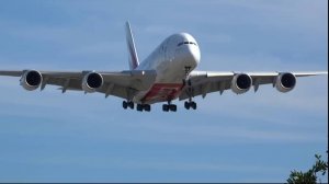 Большие самолеты заходят на посадку | Большая подборка взлетов и посадок пассажирских самолетов