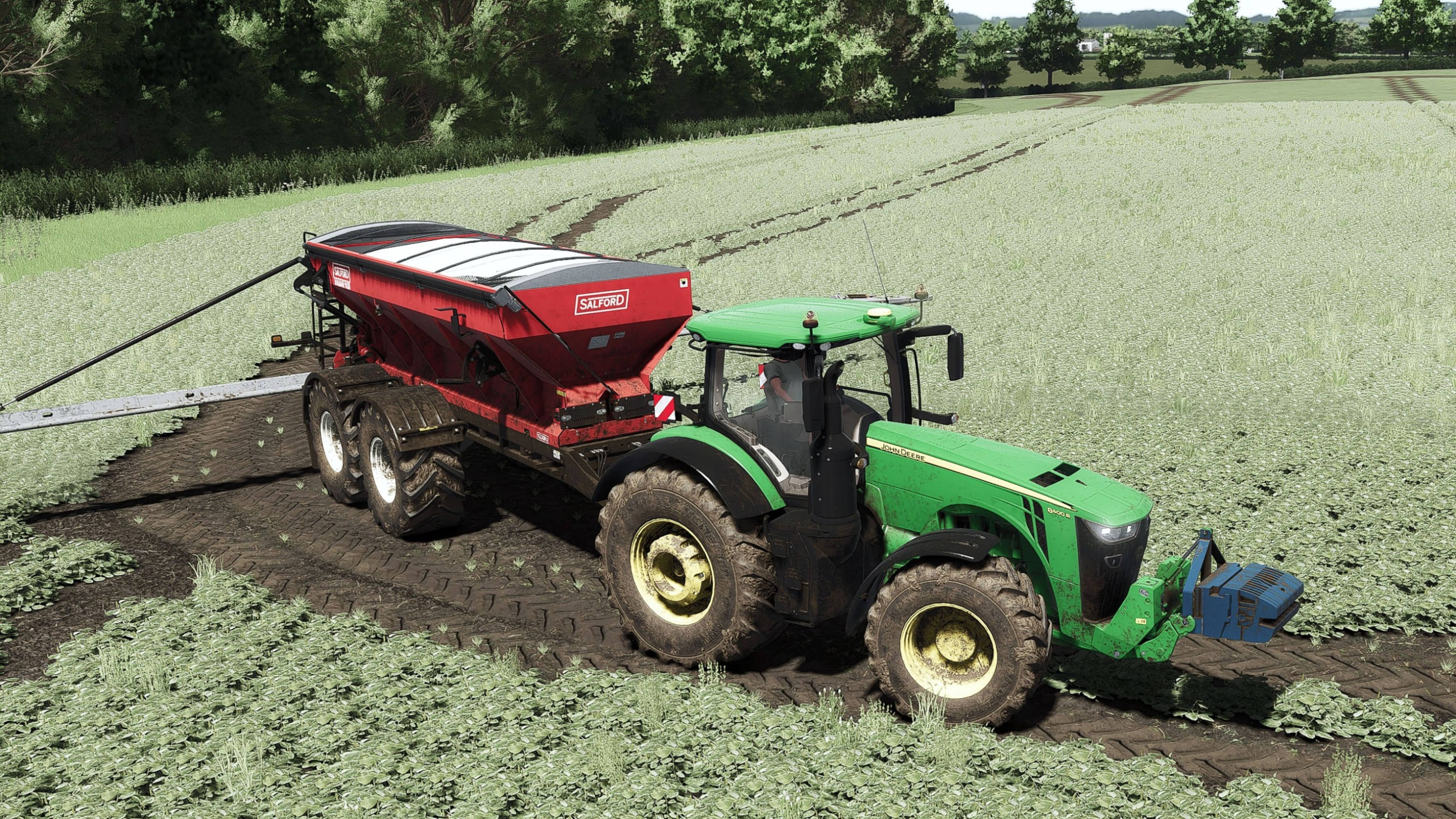 Farming Simulator 25 / Внесение удобрений John Deere 8400R смотреть онлайн