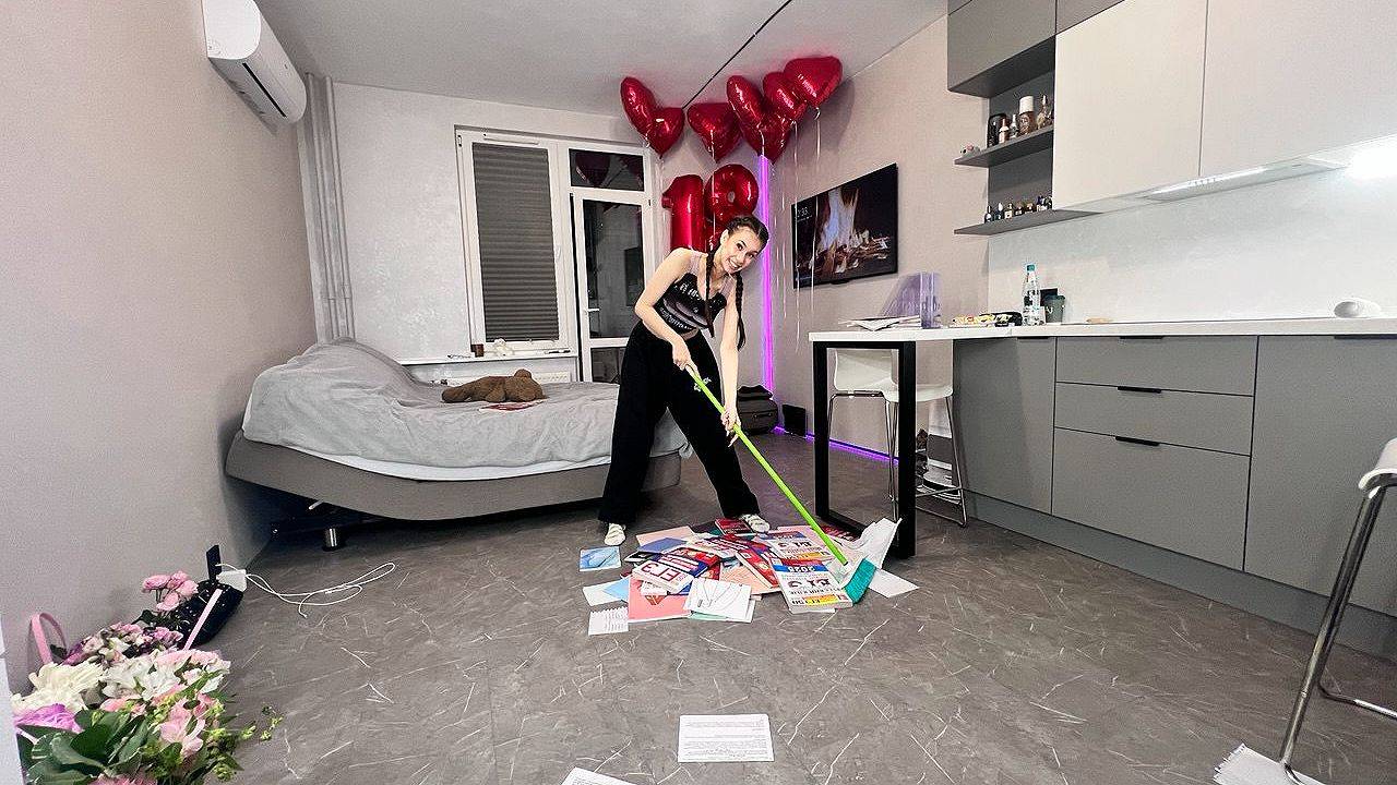 УБОРКА в КВАРТИРЕ перед ПОЕЗДКОЙ🥳 смотреть онлайн