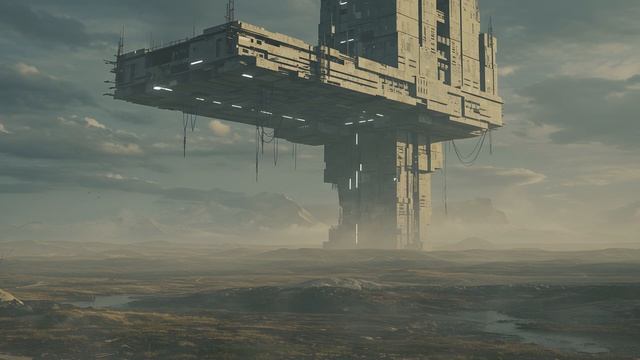 ORPHEON DELTA Dark Dystopian Ambient Alien World Soundscape Dystopian Ambience, Background