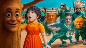 ИТАЛЬЯНСКИЕ МЕМЫ в НОВОЙ ИГРЕ КАЛЬМАРА 3 в реальной жизни! Кто станет победителем?