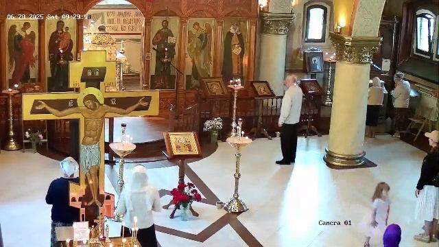 Божественная литургия, заупокойная лития. 28.05.2025 в 9-00. смотреть онлайн