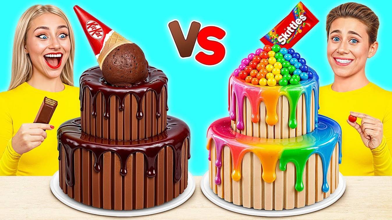 Укрась Торт Челлендж | Фантастические Лайфхаки с Едой