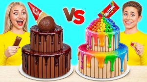 Укрась Торт Челлендж | Фантастические Лайфхаки с Едой