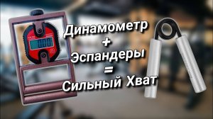 Динамометр | Эспандеры | Сильный хват