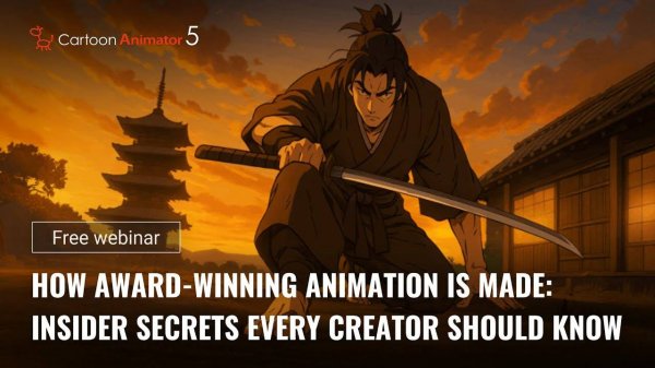 Создание премиальной анимации Cartoon Animator 5 | Секреты от профи