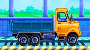 Мультик про грузовые машинки для детей - Игровой мультфильм для малышей