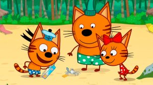 ТРИ КОТА - Морское путешествие котиков - Игровой Мультик для детей