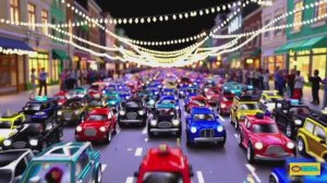 Мультик про машинки для малышей. веселая песенка про машинки.