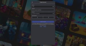 Roblox как создать аккаунт в роблокс