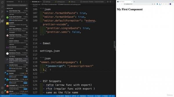 7. Extensions and Settings