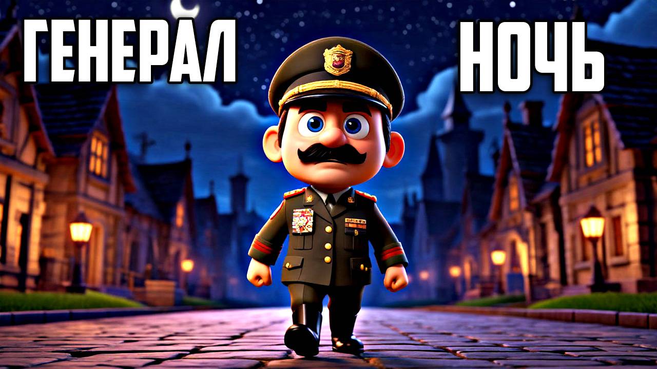 Сказки для детей | аудиосказки | детские сказки| Генерал и Ночь| добрые сказки| сказки на ночь смотреть онлайн