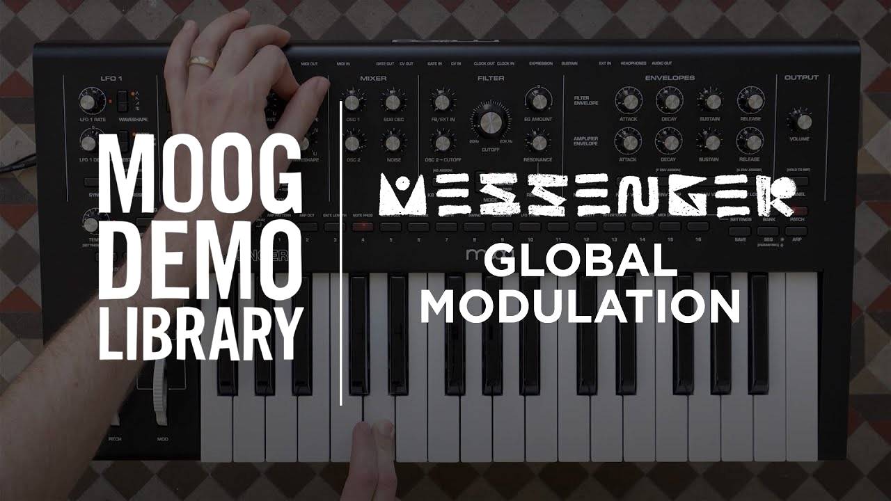 Moog Messenger: Global Modulation