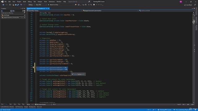 82 - Customise Player Hat - Unity 2D Game Developer Course Farming RPG смотреть онлайн