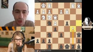ЕСТЬ ПОВОД ЕЙ ПОНЕРВНИЧАТЬ!! // IM ШУРА ГЕЛЬМАН vs WFM ANNA CRAMLING #chess #шахматы