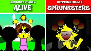 INCREDIBOX SPRUNKI PH6👻 | SPRUNKSTERS vs ALIVE💫 | МЕГА-АПДЕЙТ🚀