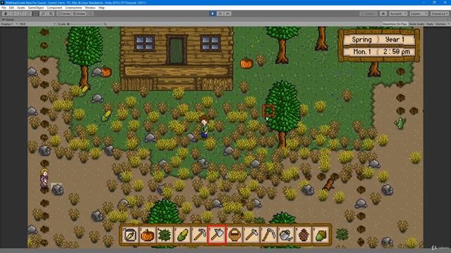84 - Why We Need Pathfinding - Unity 2D Game Developer Course Farming RPG смотреть онлайн