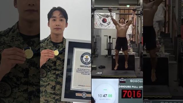 Южнокореец установил мировой рекорд — 11 707 подтягиваний за 24 часа Путь О Йохана к успеху начался смотреть онлайн