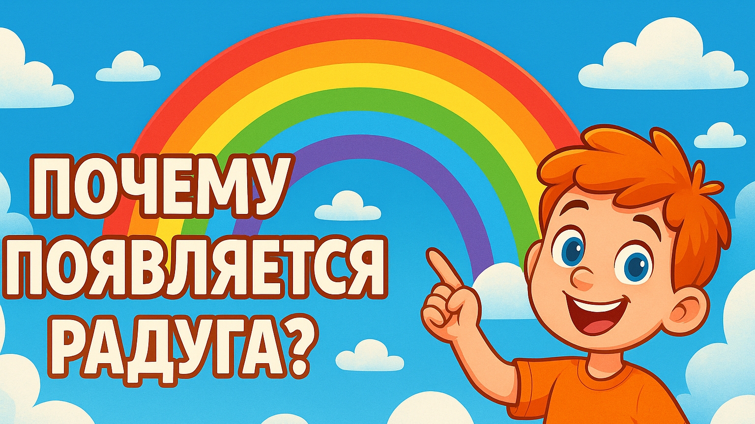 ПОЧЕМУ ПОЯВЛЯЕТСЯ РАДУГА?🌈УДИВИТЕЛЬНЫЕ ФАКТЫ О РАДУГЕ🌈 Детская Познавательная История Для Детей | смотреть онлайн