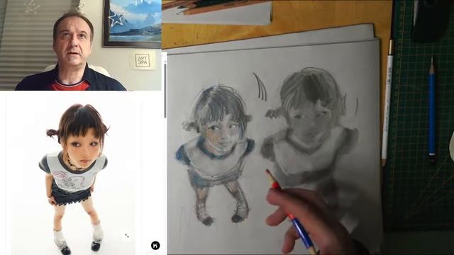 ✏️Как научиться рисовать?   Еженедельные воскресные трансляции советы и рекомендации  Art Dikson