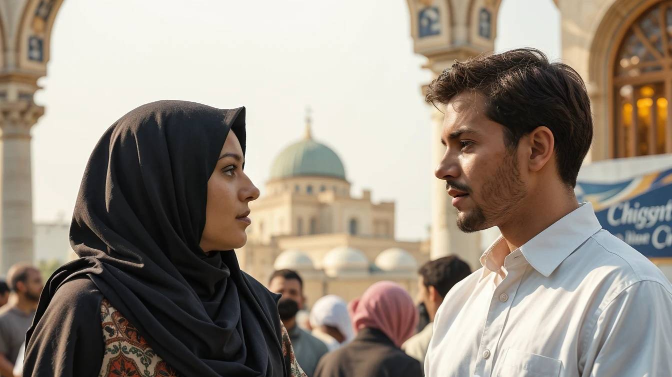 Беседа с мусульманкой. Первая встреча