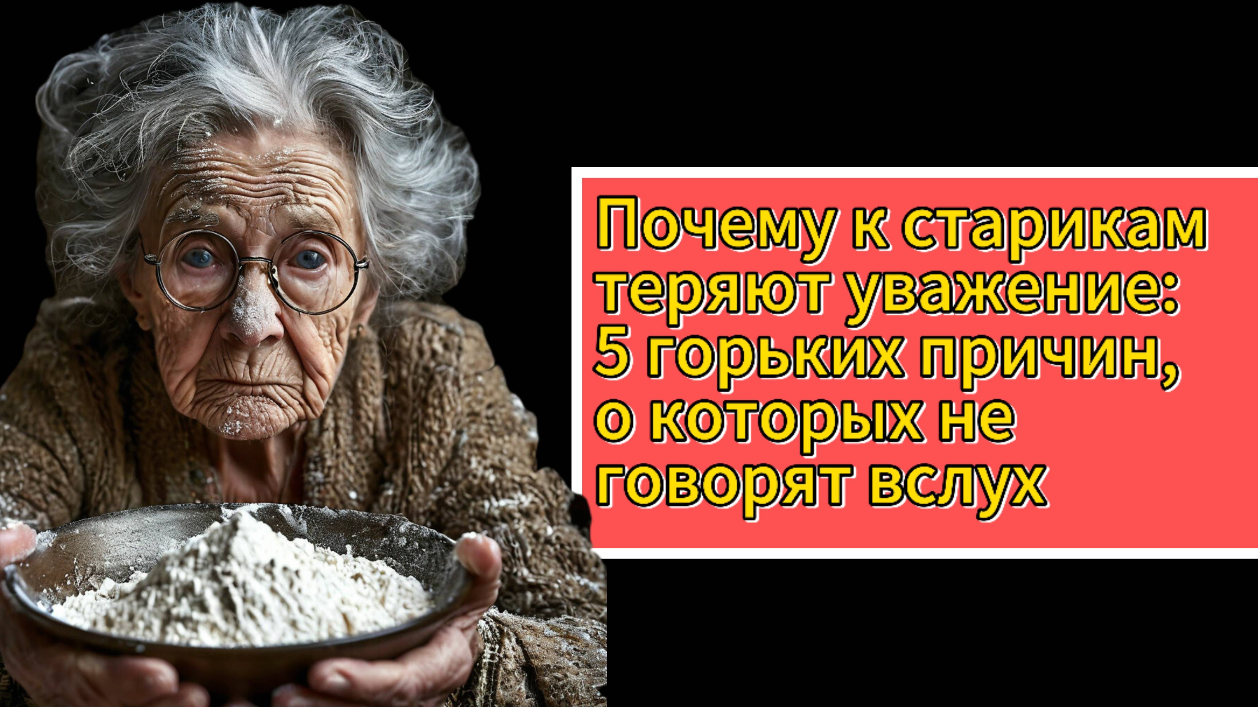 Почему теряется почтение к пожилым людям: пять неприятных истин, о которых молчат смотреть онлайн