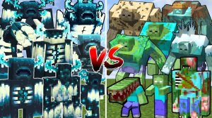 ВСЕ СТРАЖИ против ВСЕХ ЗОМБИ-МУТАНТОВ МАЙНКРАФТА