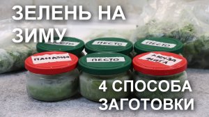 Заготовка зелени на зиму: мои лучшие рецепты как сохранить зелень на зиму