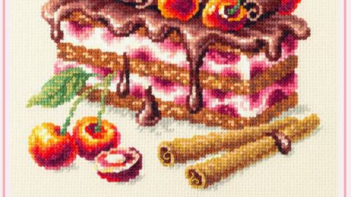 Отшив проект от Чудесной иглы "Вишнёвый торт" 3 смотреть онлайн