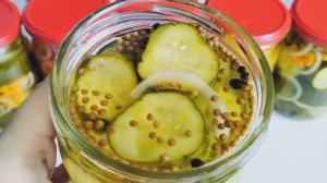Маринованные огурчики по-чешски: ядрёные, для смелых!