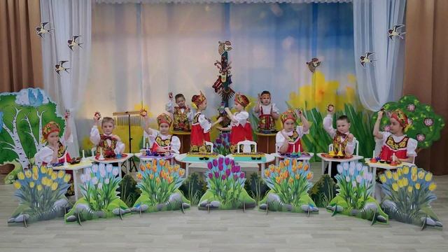 Детский музыкальный оркестр "Во саду ли, в огороде" смотреть онлайн