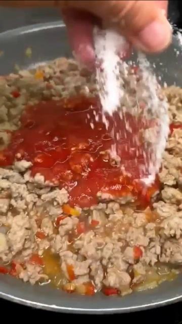 Готовим слоёные кабачки с фаршем под сыром 🍆