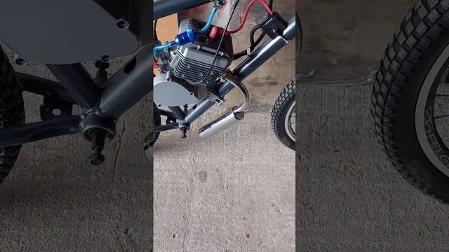 Веломотор BT 100. Сборка велосипеда с веломотором BT 100.